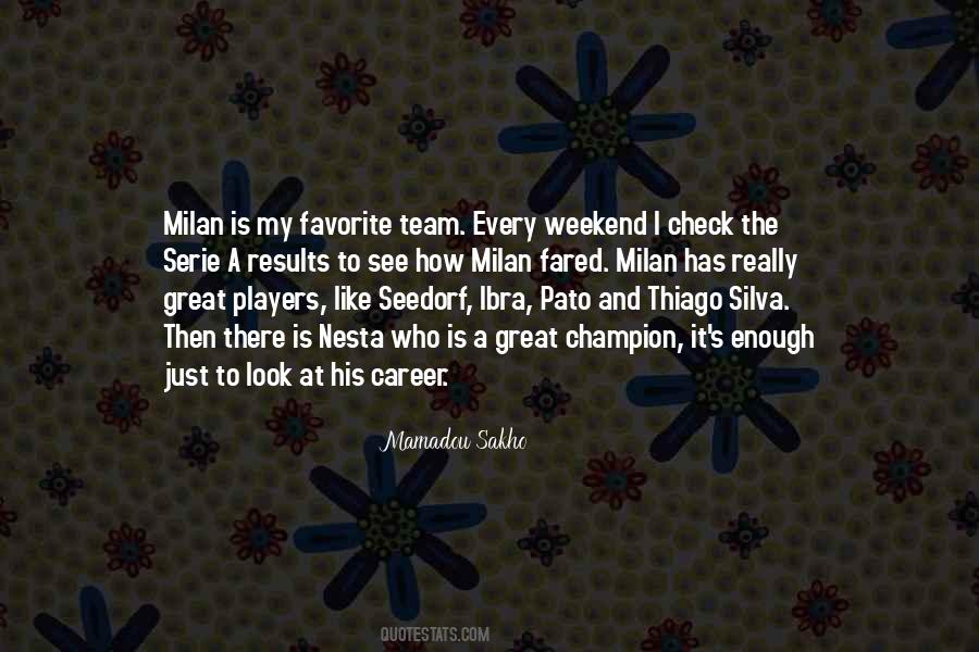 Favorite Team Quotes #1562813