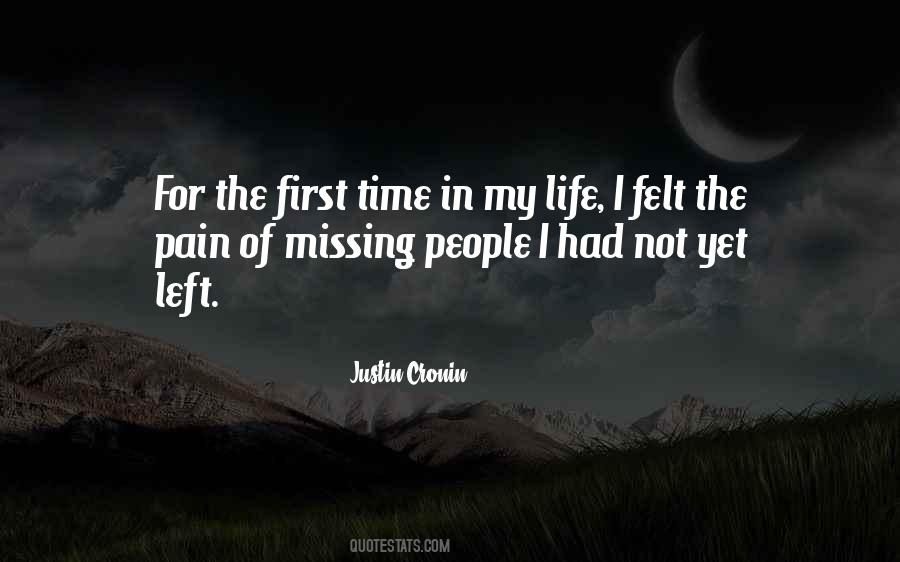 Missing Someone Who Left You Quotes #998759