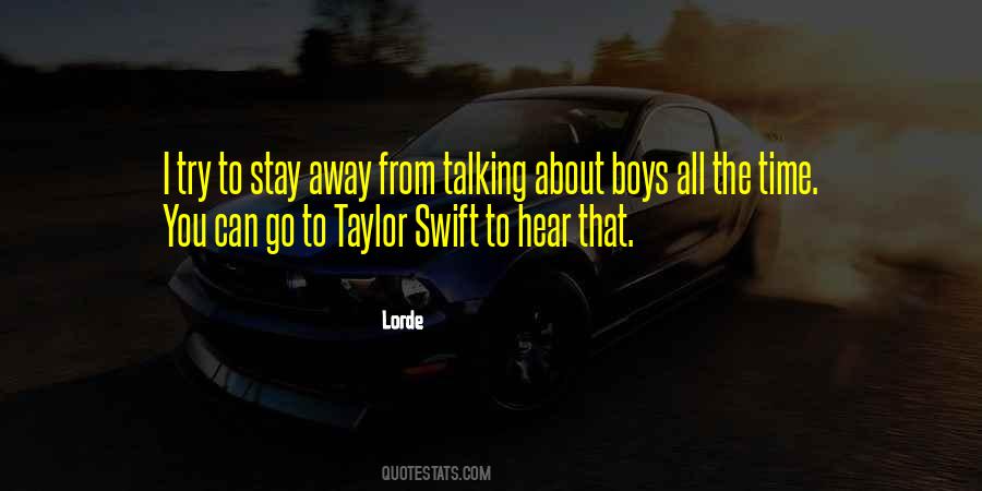 Cant Stay Without Talking To You Quotes #414180