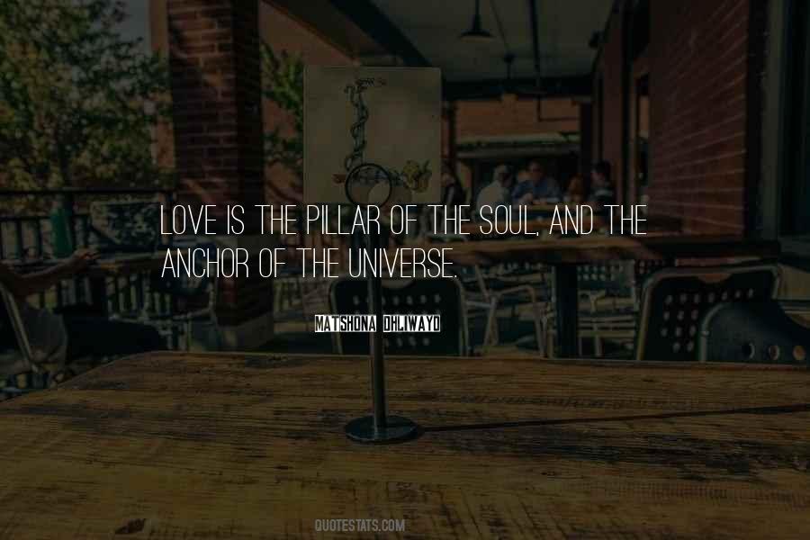 Love Is The Anchor Quotes #917310