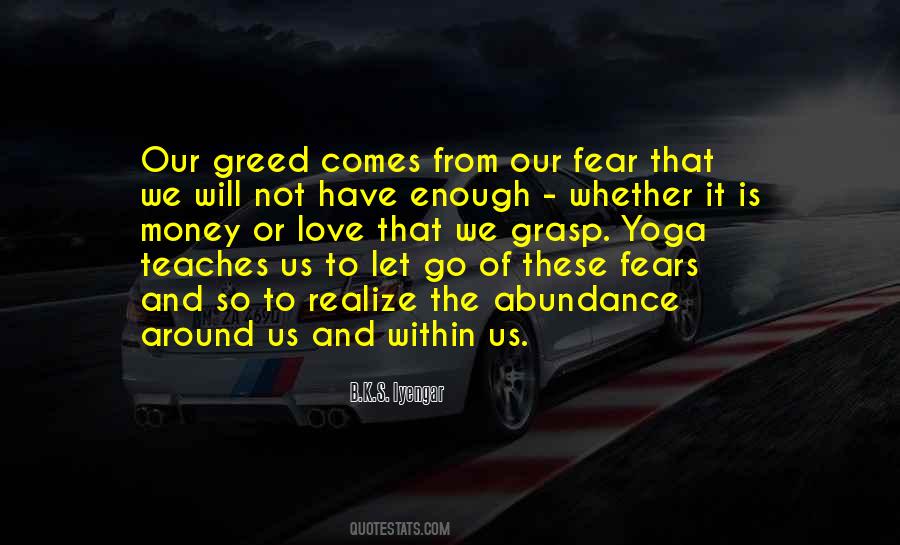Fear Of Letting Go Quotes #100747