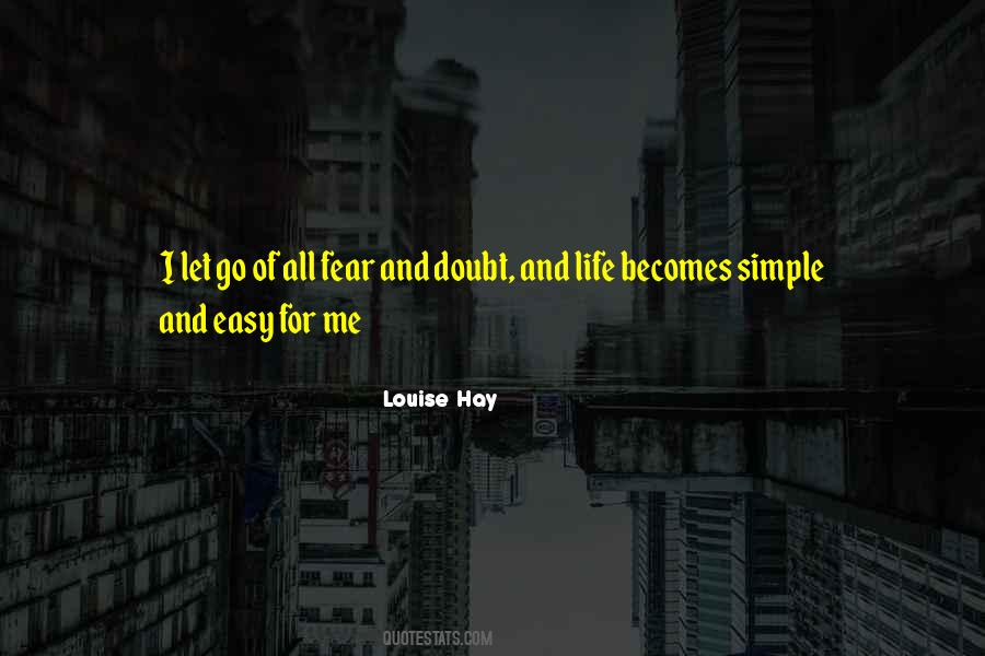 Fear Of Letting Go Quotes #1015535