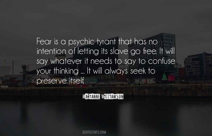 Fear Of Letting Go Quotes #924248