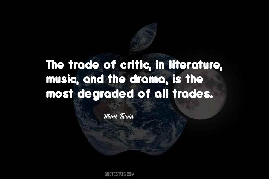Quotes About The Trades #956024