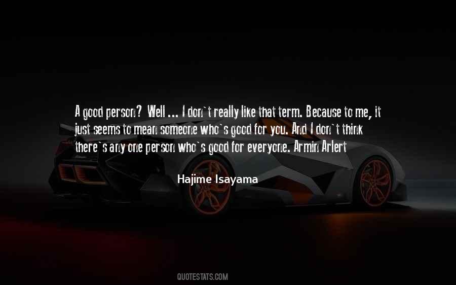 Quotes About Isayama #1479942