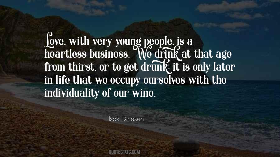 Drink Love Quotes #1223549