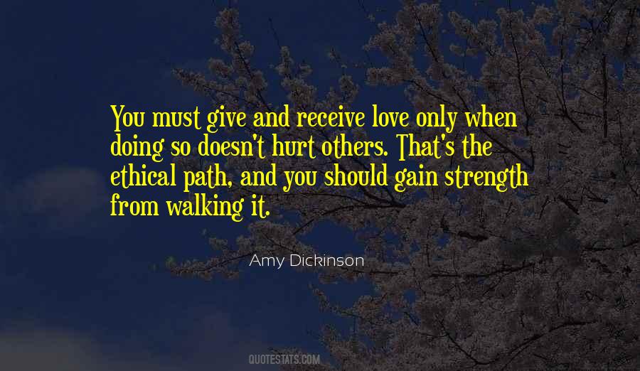 Give Love Receive Love Quotes #1051960