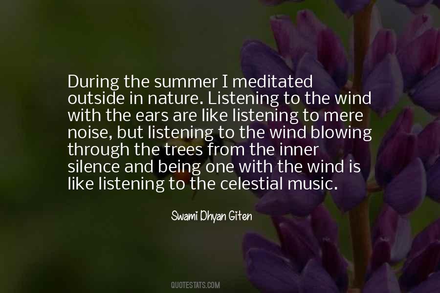 Music With Nature Quotes #1803258