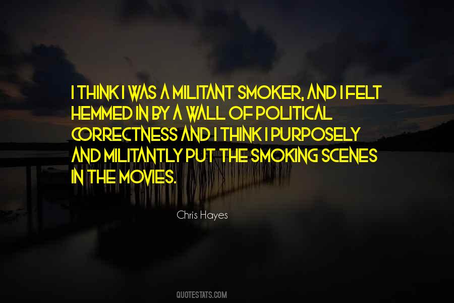 Smoking In Movies Quotes #576823