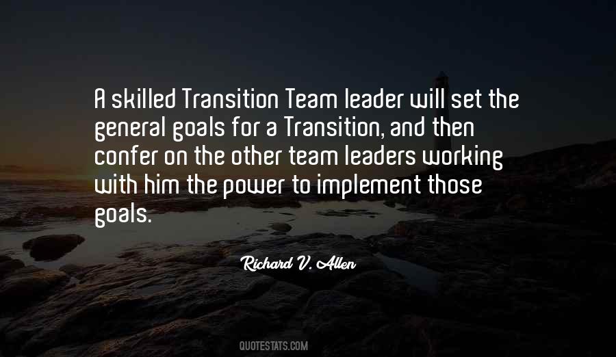 Team Transition Quotes #1035797