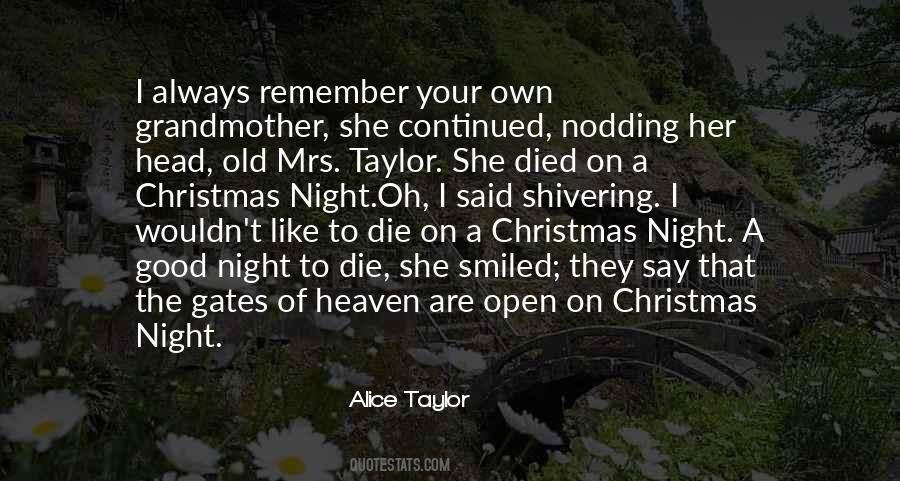Christmas Night Quotes #1118911