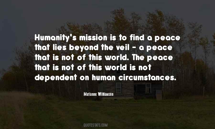 Peace Humanity Quotes #404578