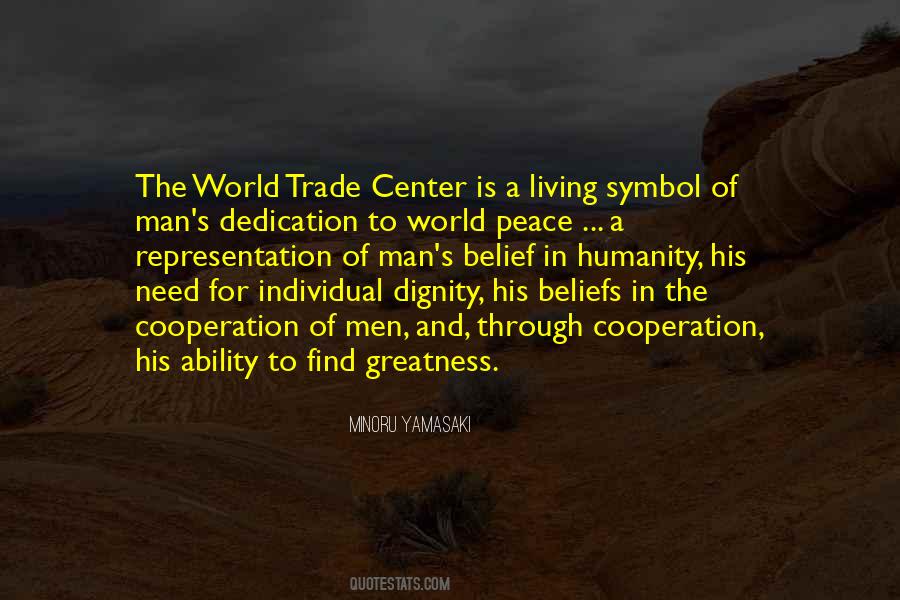 Peace Humanity Quotes #595911