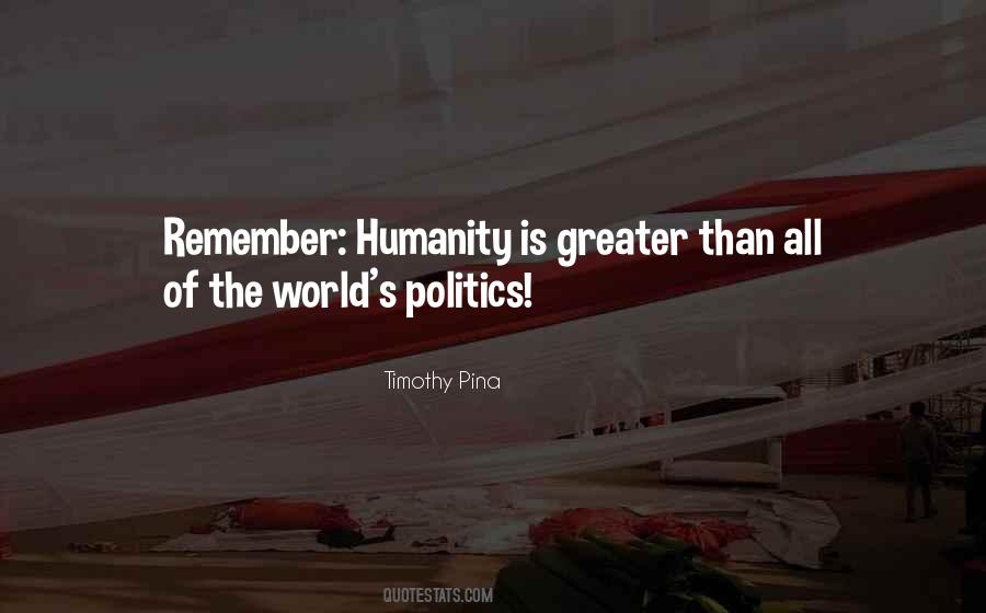 Peace Humanity Quotes #88300