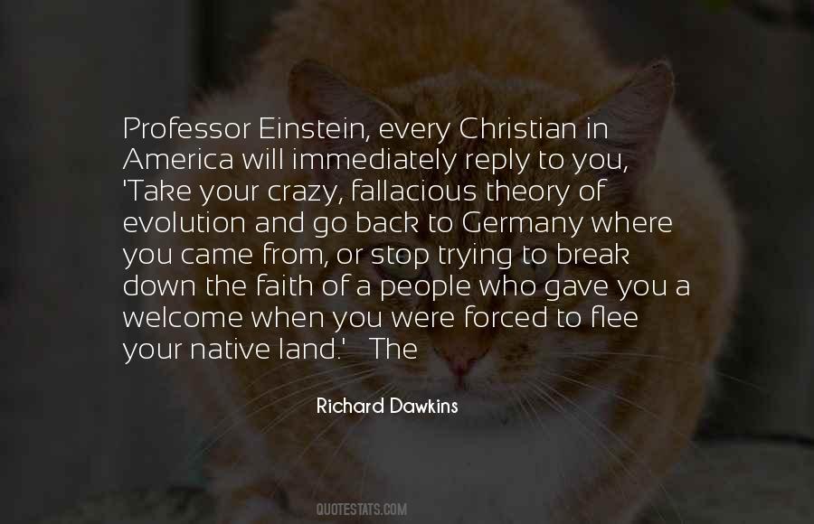 Professor Einstein Quotes #1861551
