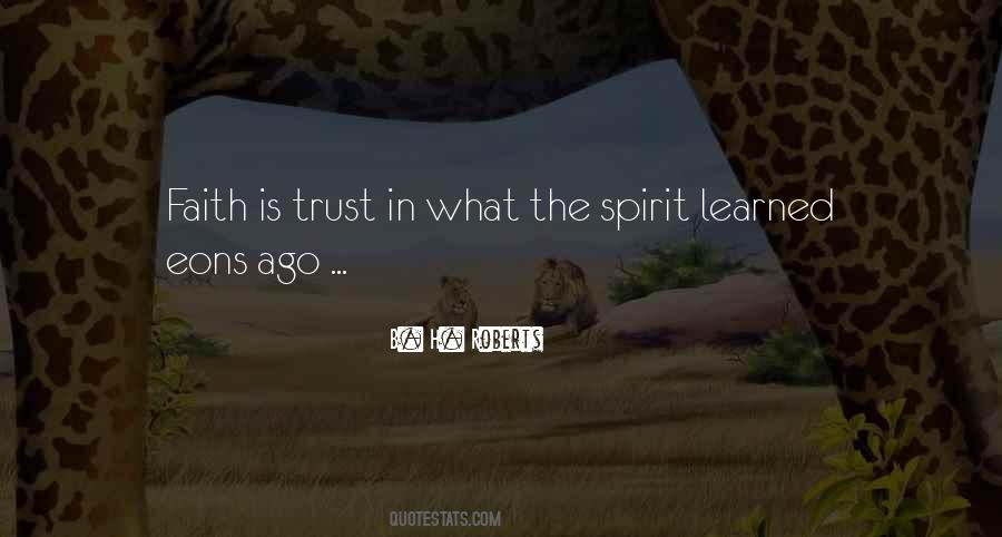 Is Trust Quotes #1556210