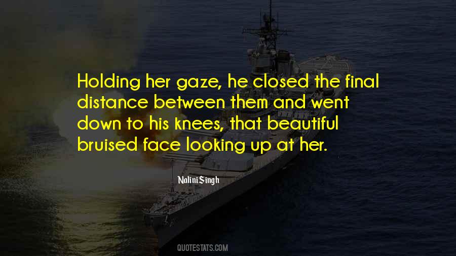 Distance Between U And Me Quotes #64051