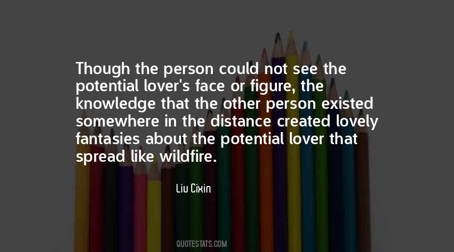 Distance Created Quotes #1589841