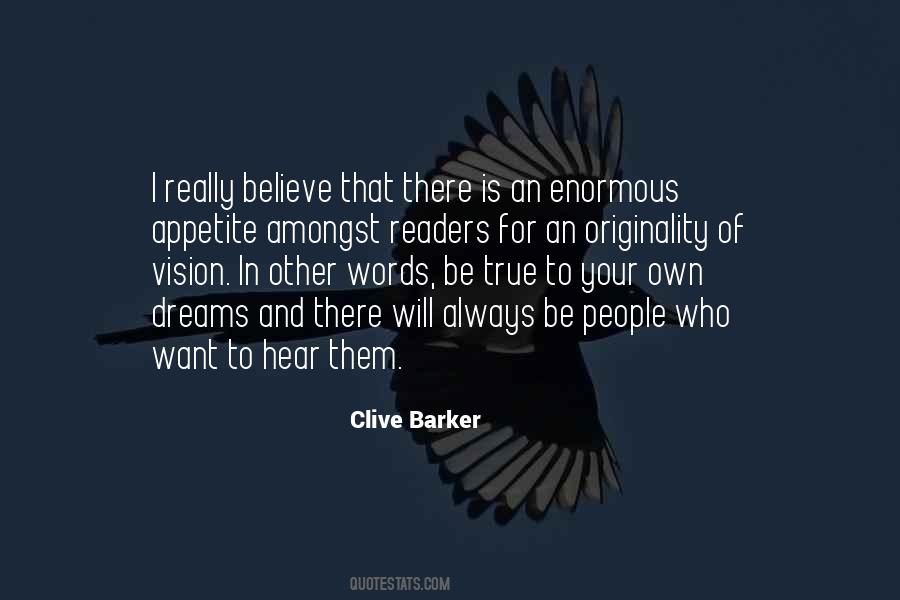 Believe In Your Vision Quotes #1428455
