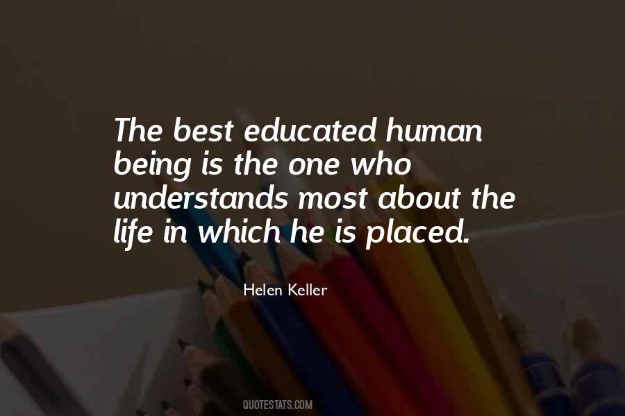 How Does Helen Keller Have Quotes #11148