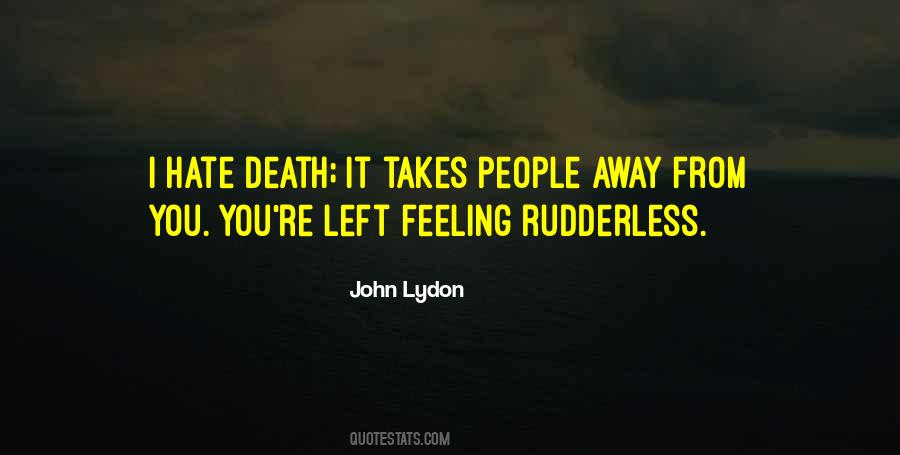 Hate Death Quotes #205001