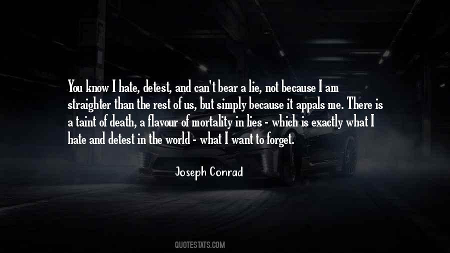 Hate Death Quotes #615978