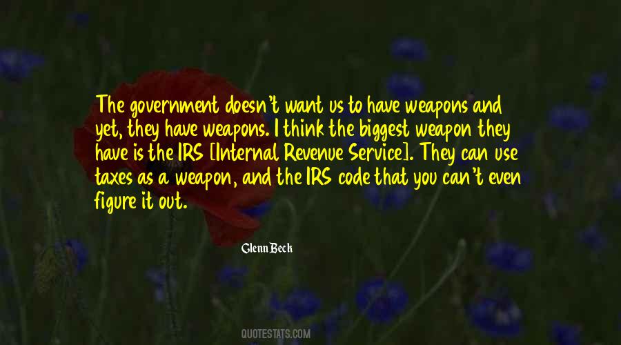 Quotes About Irs #816453