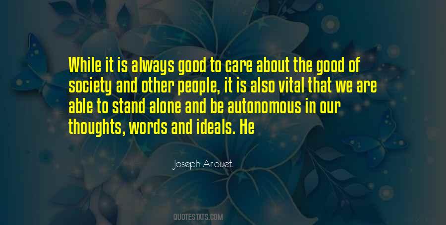 Good People Stand By And Do Nothing Quotes #865874