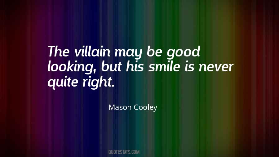 Good And Evil Smile Quotes #493975