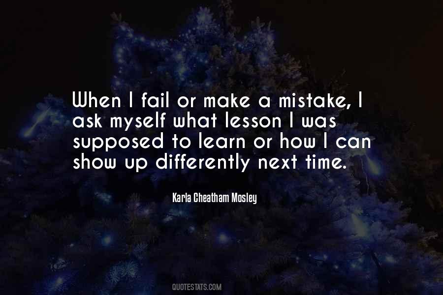 Mistake Learn Quotes #1119581
