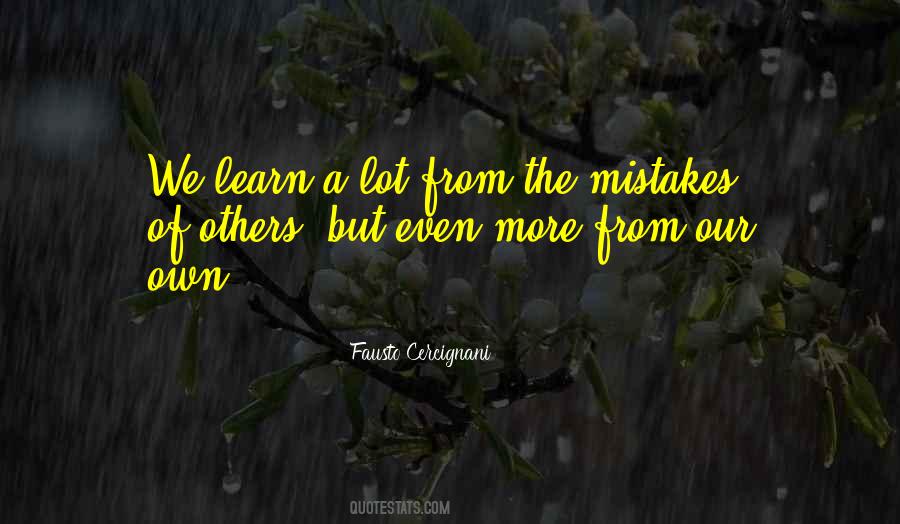 Mistake Learn Quotes #502238