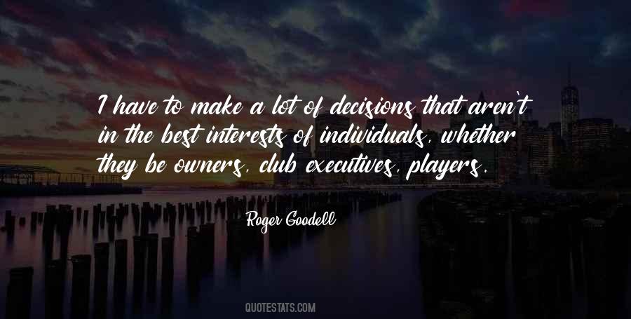 The Best Decisions Quotes #143696