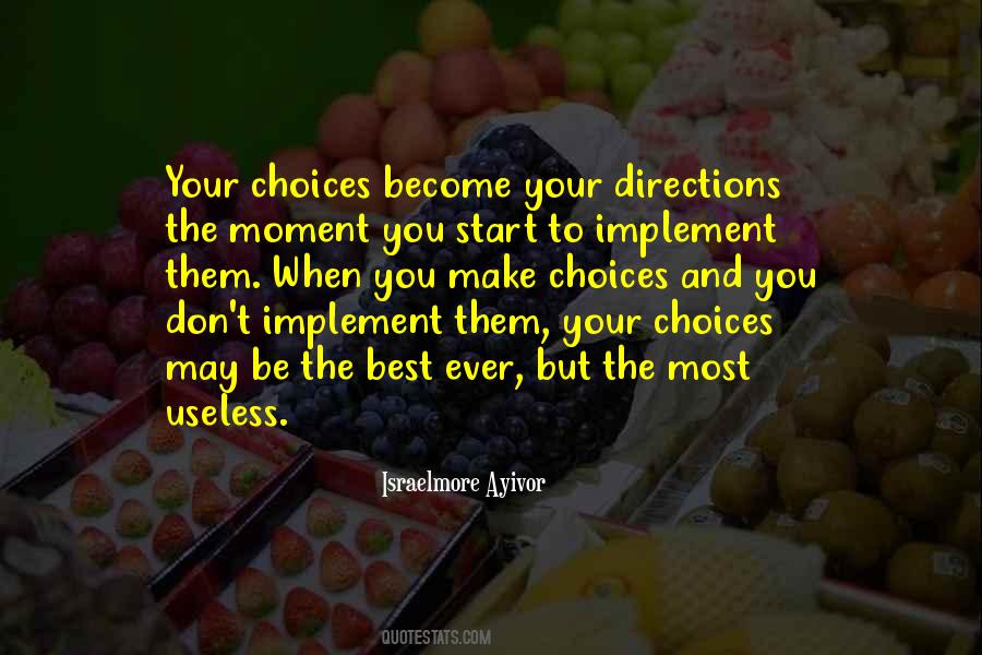 The Best Decisions Quotes #456271