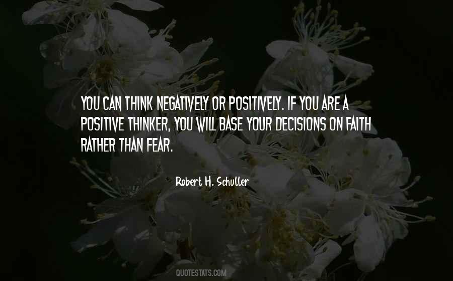 Robert Schuller Positive Quotes #702668