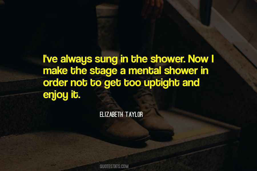 In The Shower Quotes #1286985