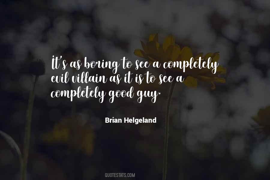 Evil Guy Quotes #1034051