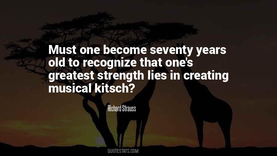 Strength Old Quotes #187381
