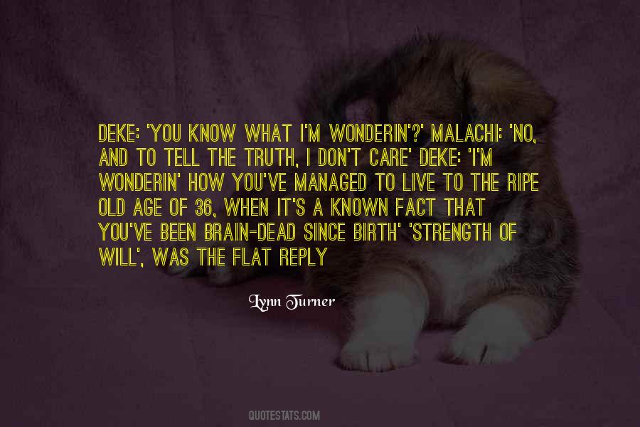 Strength Old Quotes #613138