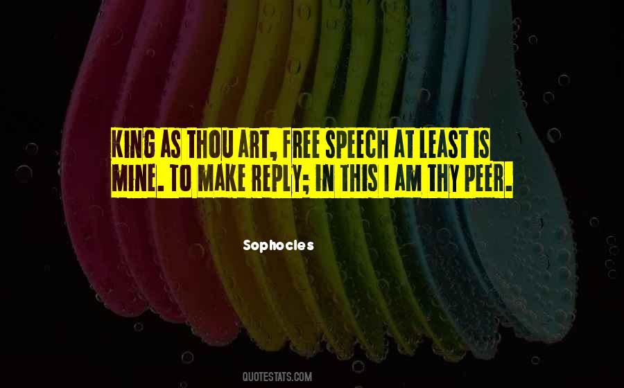 Oedipus The King Free Will Quotes #1343322