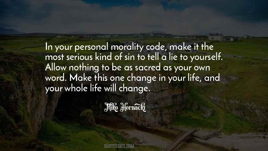 One Word Can Change Your Life Quotes #1011644