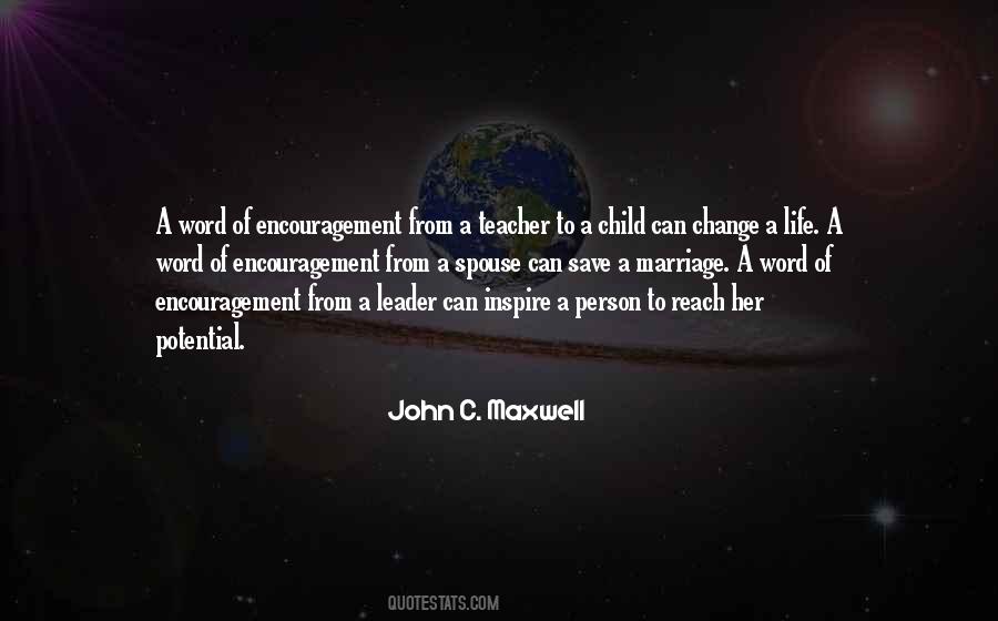 One Word Can Change Your Life Quotes #1730046
