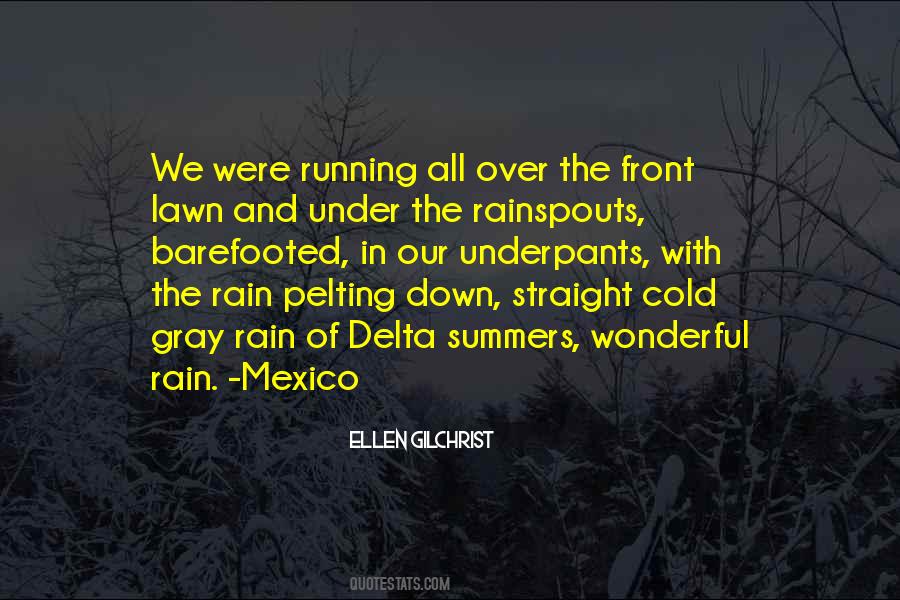 Running Rain Quotes #1601194