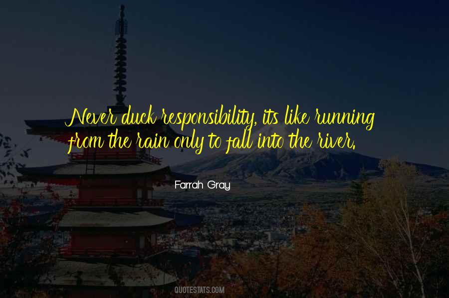 Running Rain Quotes #1791624