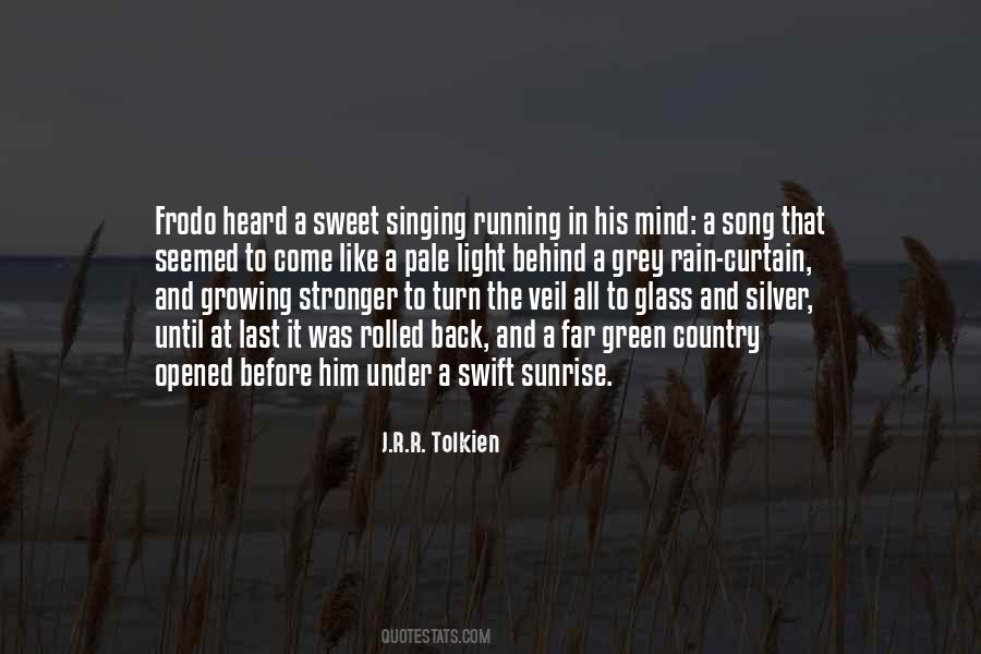 Running Rain Quotes #531171