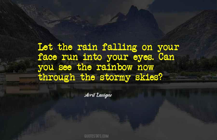 Running Rain Quotes #706968