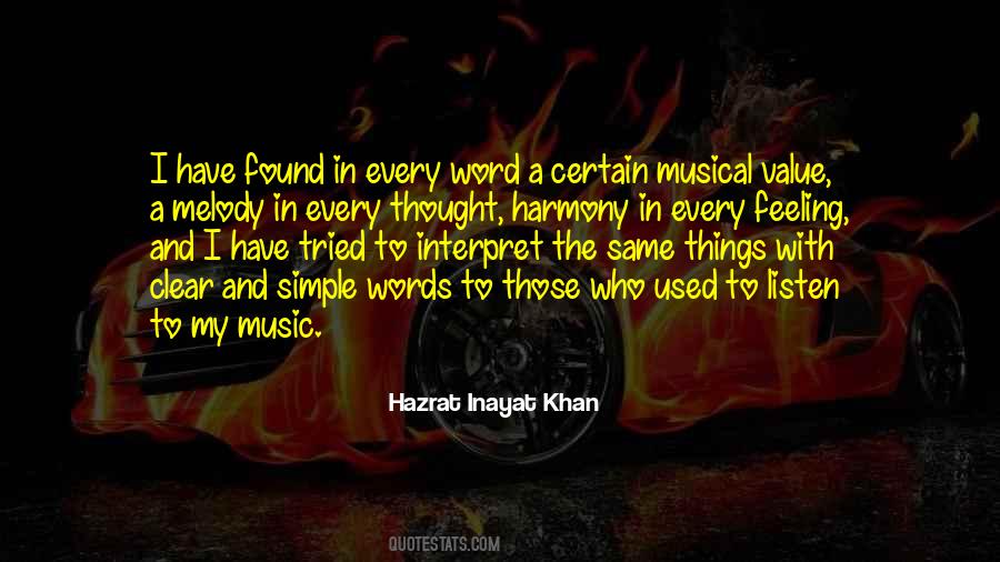 Music Melody Quotes #1395511