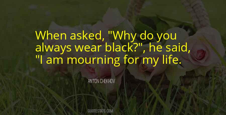 Always Wear Black Quotes #792150
