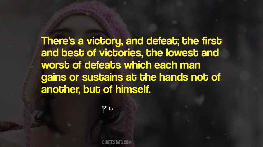 First Victory Quotes #1060496