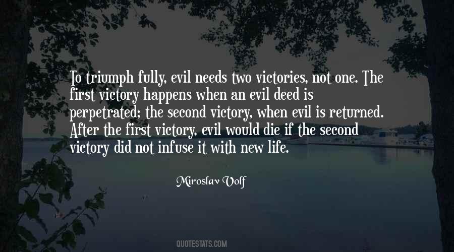 First Victory Quotes #1520167