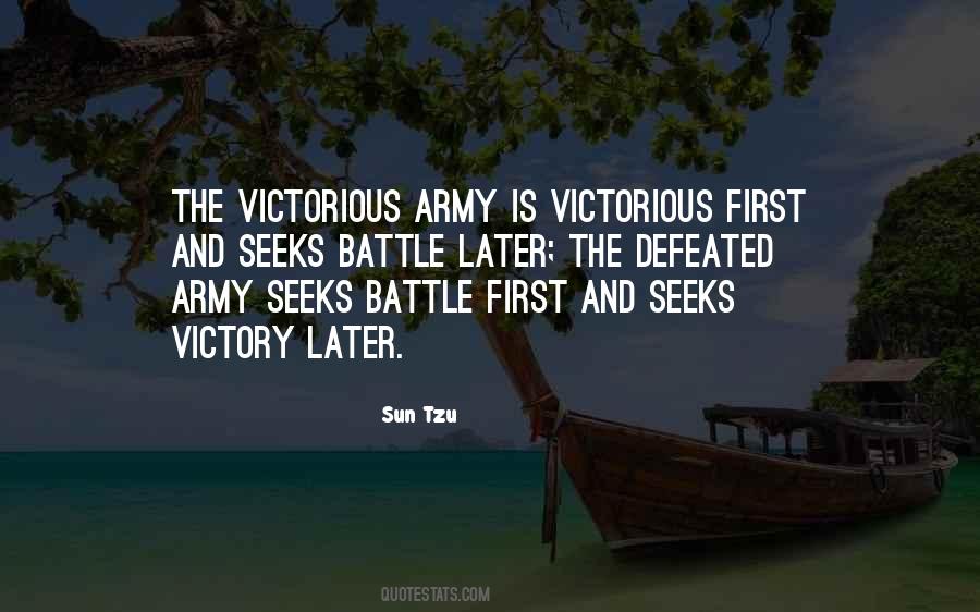 First Victory Quotes #159983